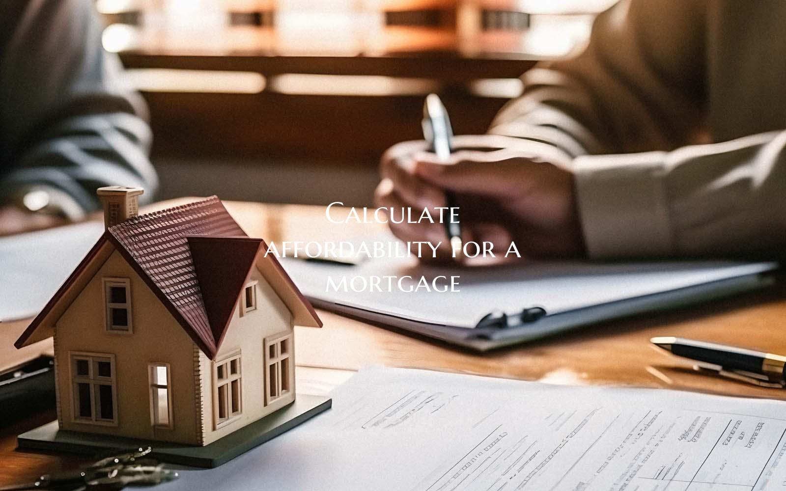 Calculate affordability for ...